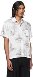 Coperni White Printed Shirt