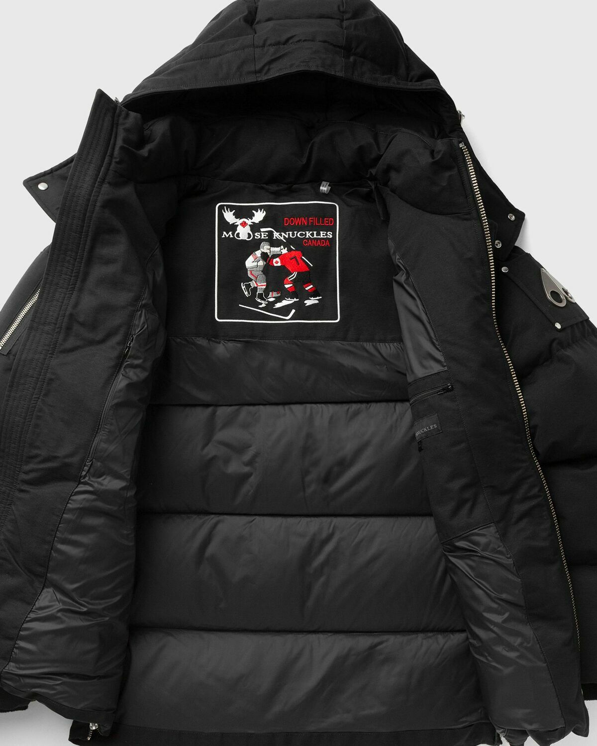 Moose Knuckles ORIGINAL 3Q JACKET Black Mens Down & Puffer Jacket
