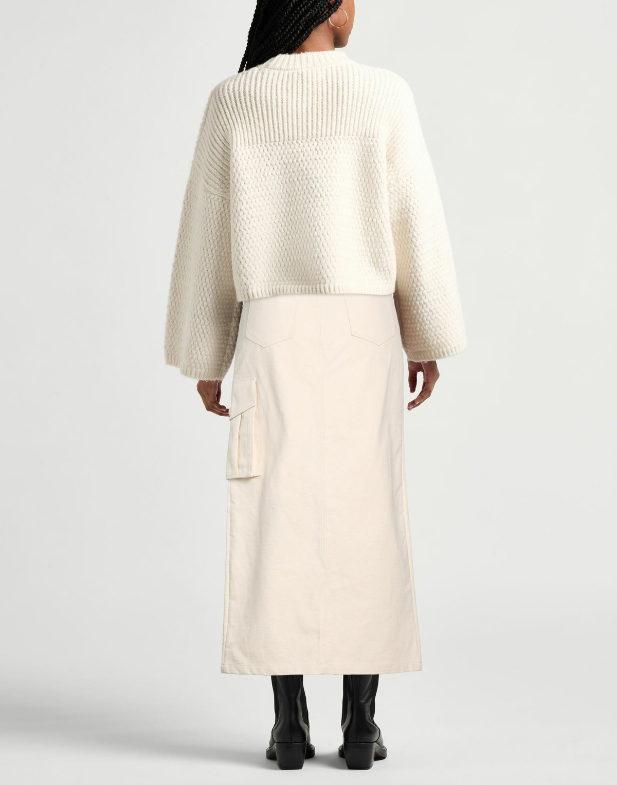 Filippa K Womens Maxi skirt Ivory