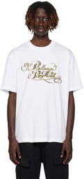 Billionaire Boys Club White Printed T-Shirt