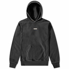 Maison Margiela Men's Name Tag Hoody in Black