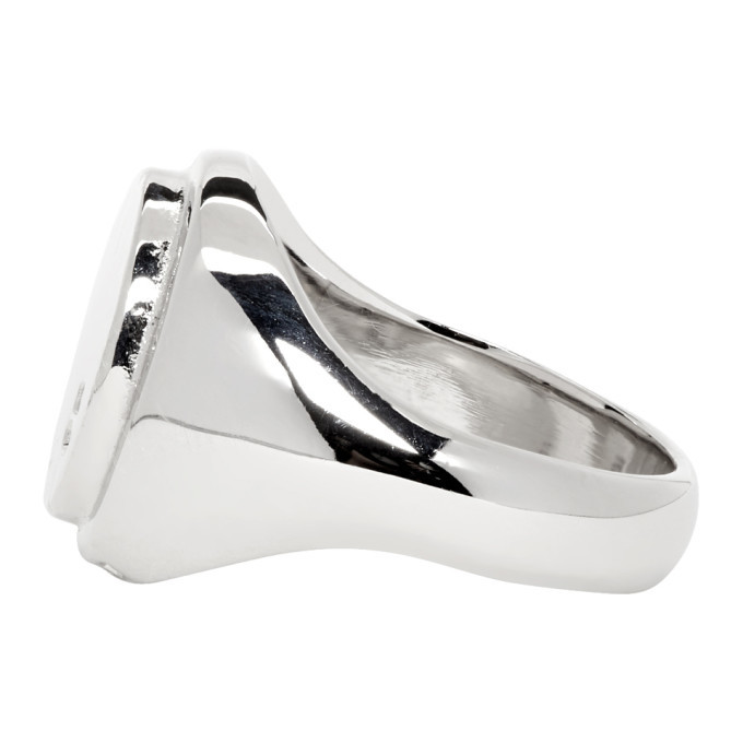 Bunney Silver Signet Ring