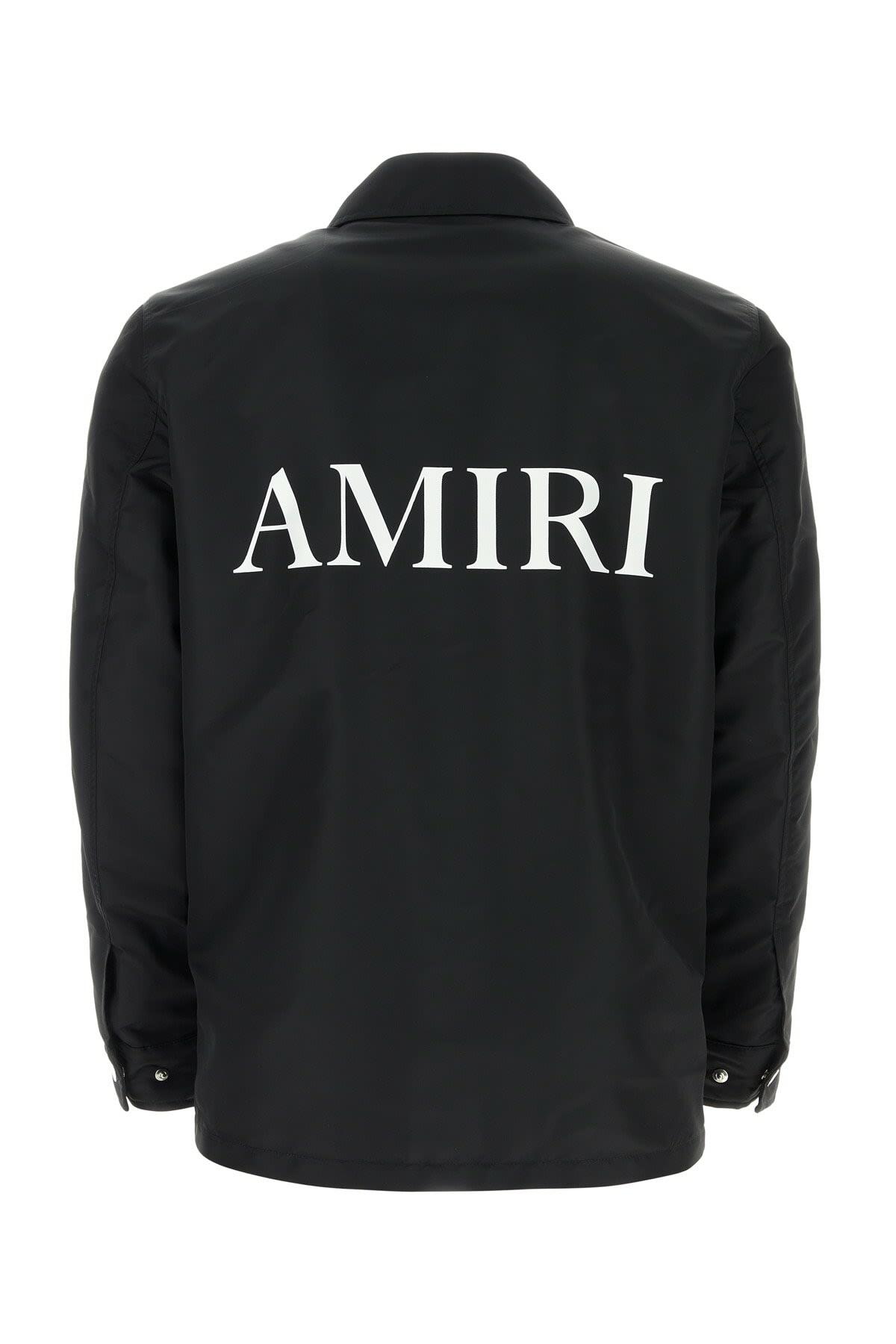 AMIRI ナイロンジャケット ブラック AMIRI Black Nylon Padded Jacket Amiri