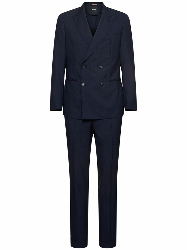 Photo: BOSS Huge Double Breasted Wool Suit