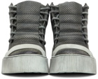 Boris Bidjan Saberi Grey Bamba 1.1 High Top Sneakers