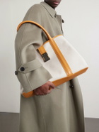 Christian Louboutin - Nox Leather-Trimmed Linen Tote Bag