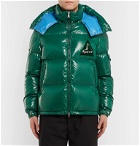 Moncler - Wilson Quilted Shell Hooded Down Jacket - Green