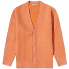 Acne Studios Men's Korval Cardigan in Coral Red