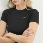 Coperni Women's Baby T-Shirt in Black-White Print