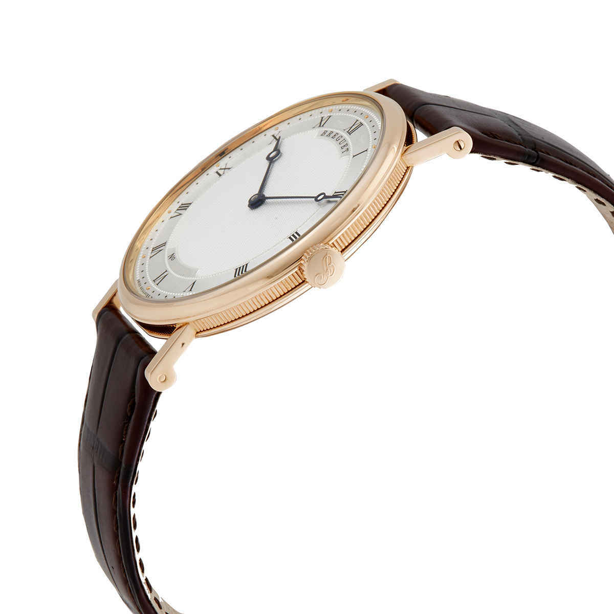 Breguet Classique 18kt Rose Gold Silver-tone Dial Mens Watch 5157BR/11/9V6