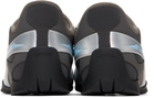 untitlab® Silver & Brown Swift Trek Sneakers