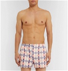 Anonymous Ism - Tie-Dyed Cotton Boxer Shorts - Purple