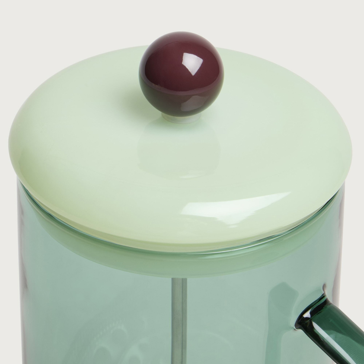 HAY French Press Brewer in Aqua