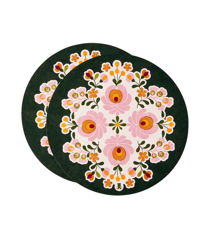 Photo: La DoubleJ Disk set of 2 placemats