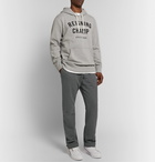 Reigning Champ - Loopback Cotton-Jersey Sweatpants - Gray