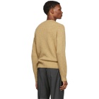 Prada Tan Shetland Wool Sweater