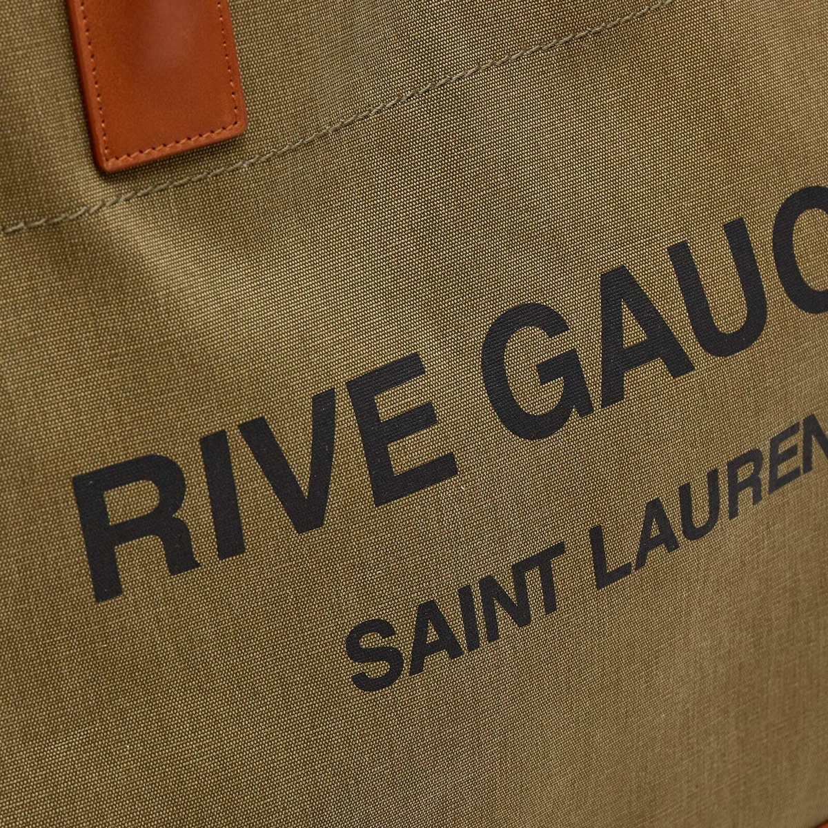 Saint Laurent Men's Rive Gauche Leather Tote