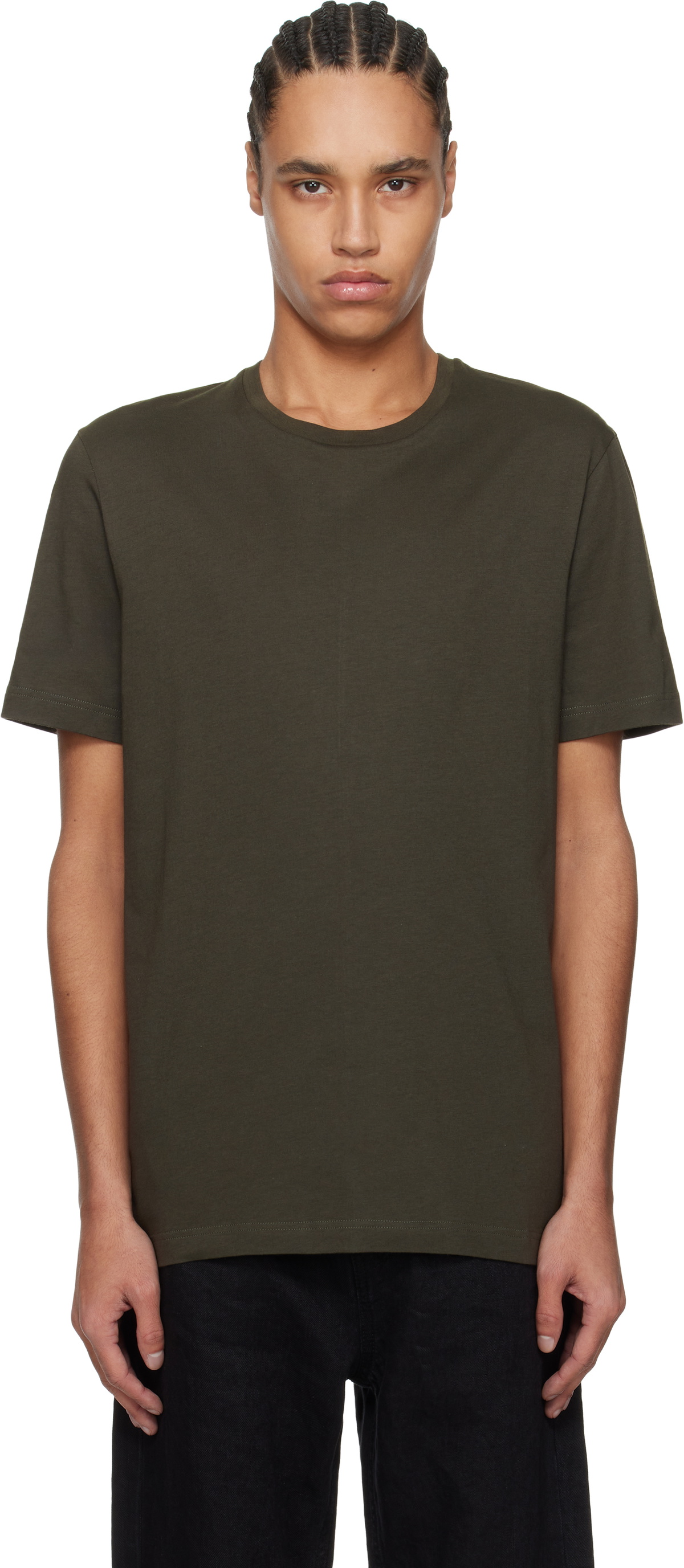 The Row Khaki Luke T-shirt The Row