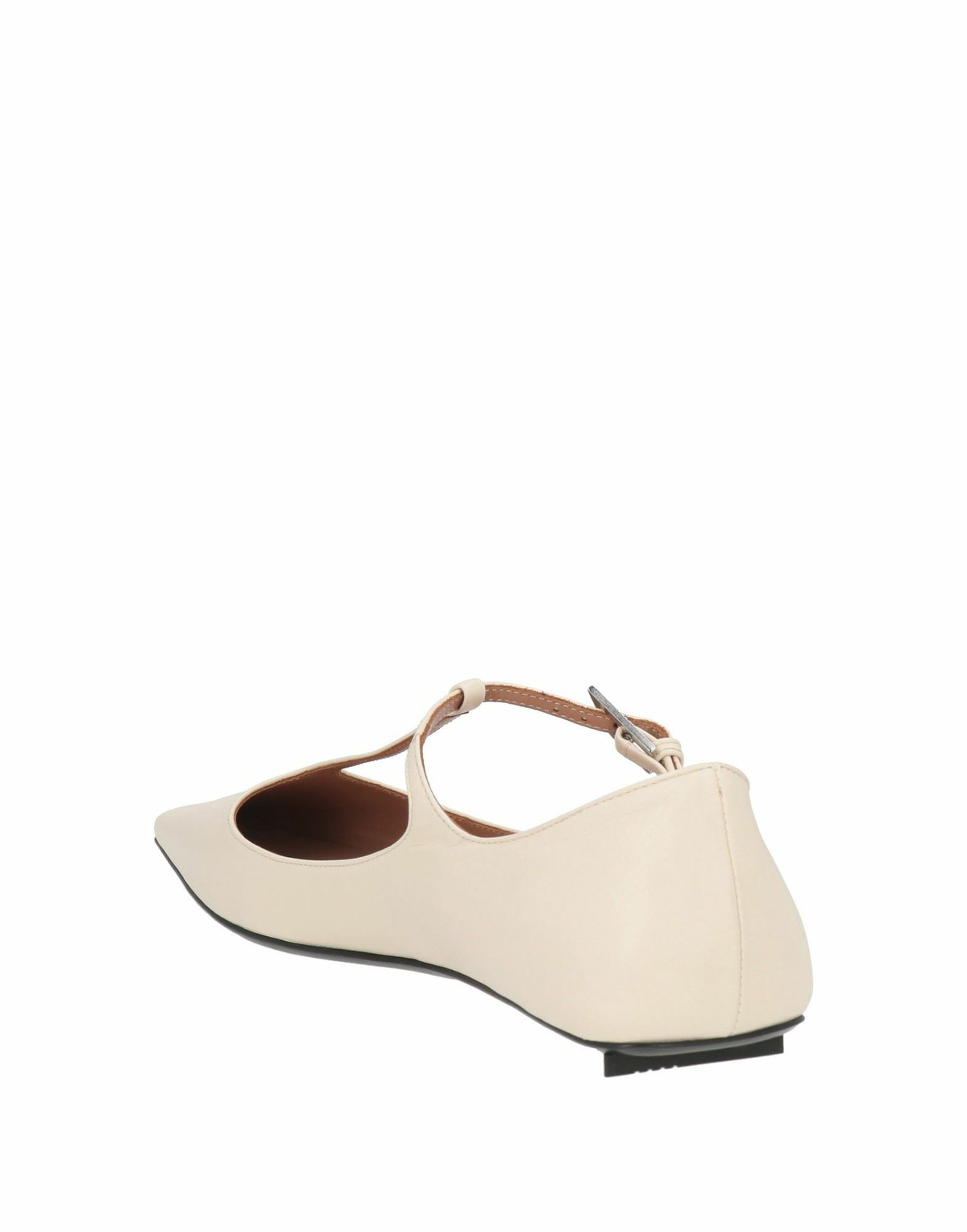 The Attico Womens Ballet flats Ivory