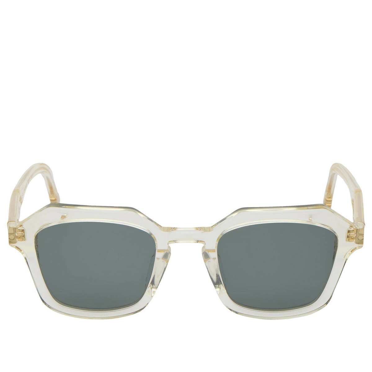 Oscar Deen Diego Sunglasses in Champagne/Green 