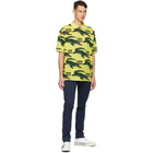 Lacoste Yellow Chinatown Market Edition Big Croc Polo