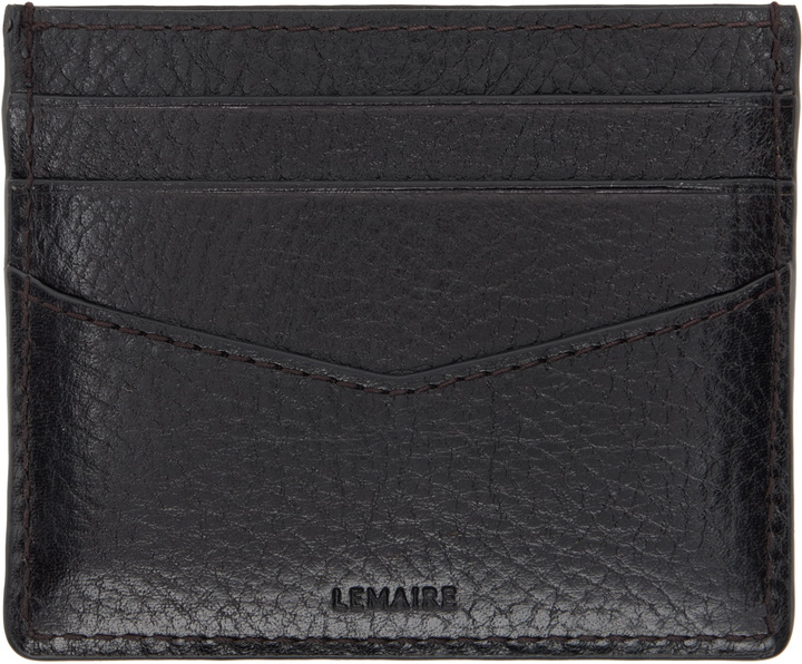 Photo: LEMAIRE Brown Gear Card Holder