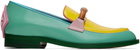 Casablanca Green & Yellow Memphis Loafers