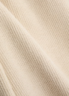 NN07 Danny Rib-knit Sweatshirt Ecru