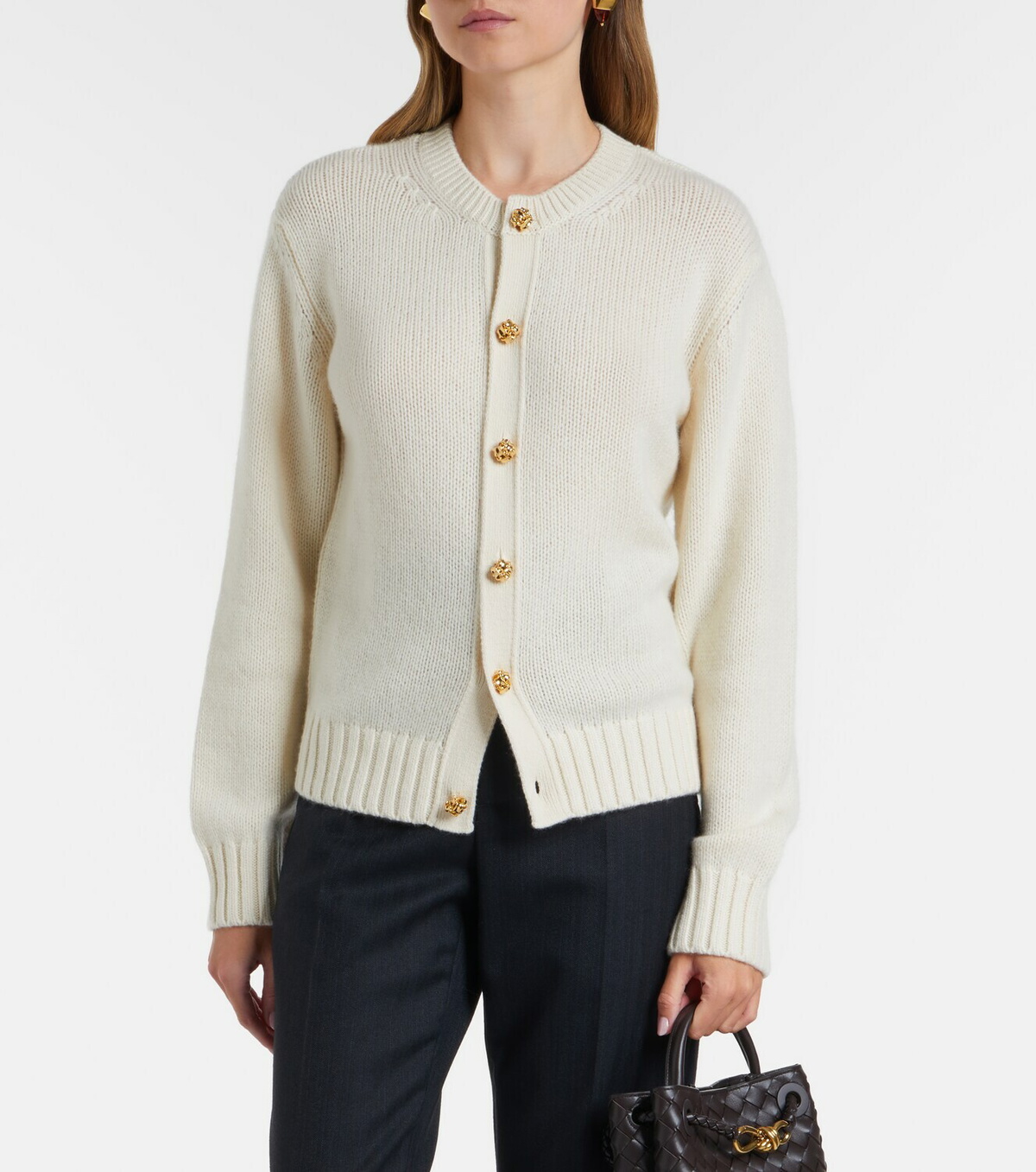 Bottega Veneta Knot cashmere cardigan