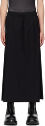 Julius Black Folded Wide Trousers