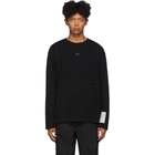 A-Cold-Wall* Black Overlock Long Sleeve T-Shirt