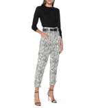 Isabel Marant - Badeloisa zebra-print leather pants