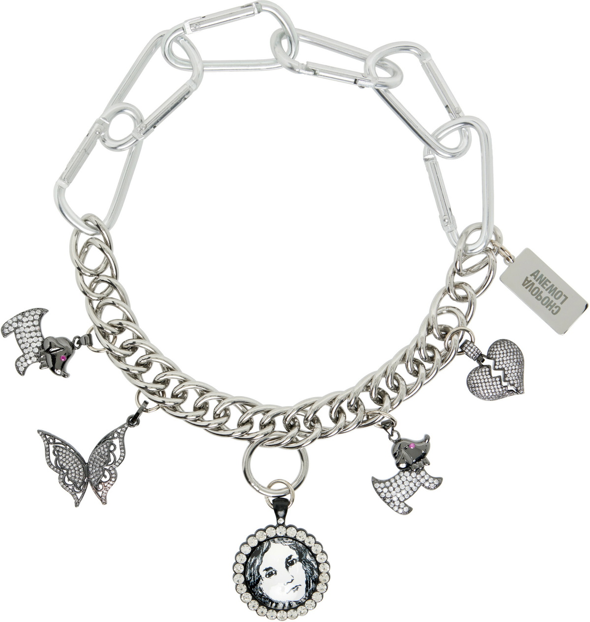 Chopova Lowena Alice Carabiner Necklace