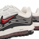 Nike Men's Air Max Tl 2.5 Sneaker in White/Red/Grey