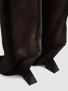 THE ATTICO 105mm Cheope Suede Tube Boots
