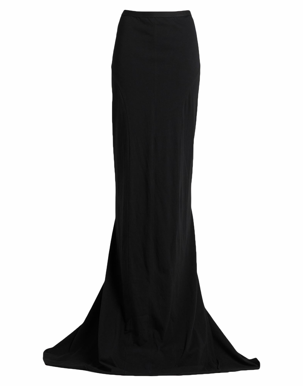 Rick Owens Womens Maxi skirt in Black