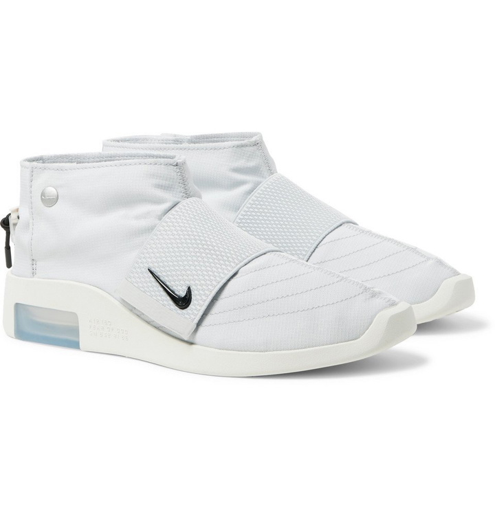 Photo: Nike - Fear of God Air 1 Moccasin Ripstop Sneakers - White