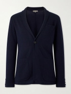 N.PEAL - Cashmere and Silk-Blend Cardigan - Blue