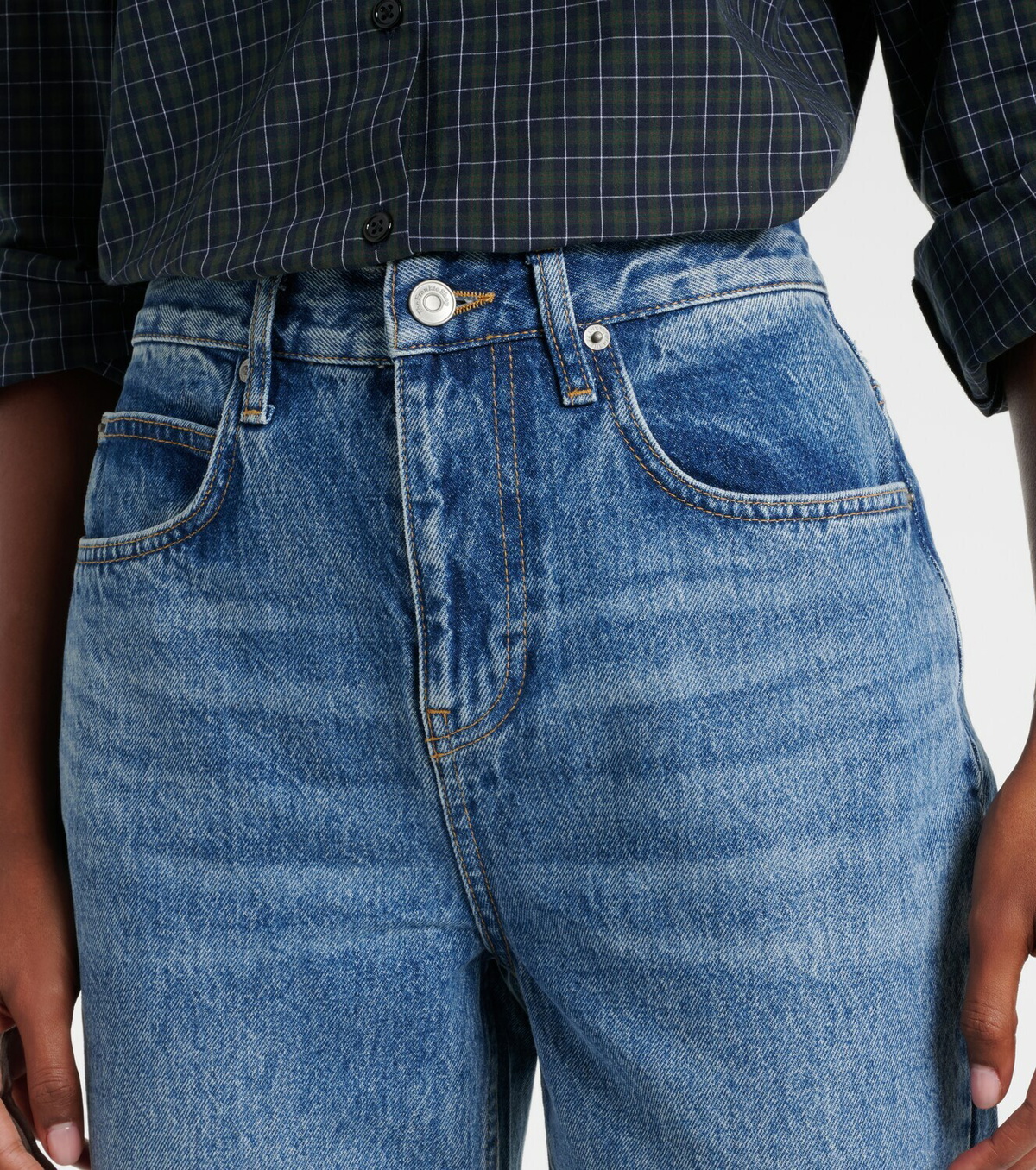 The Frankie Shop Dalston mid-rise flared jeans