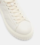 Hogan H-Stripes leather platform sneakers