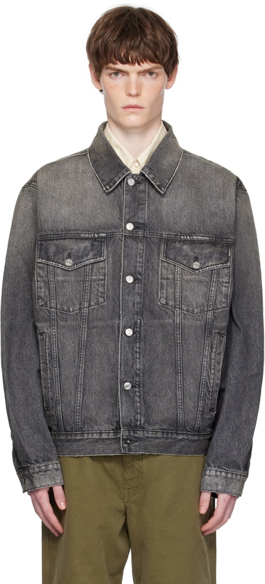 Photo: HOPE Gray Boxy Denim Jacket
