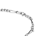 Miansai Men's Figaro Chain Bracelet in Silver