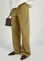 Rohe Baggy Wide-leg Jeans Khaki