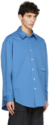 Wooyoungmi Blue Cotton Shirt