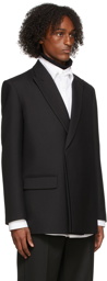 Valentino Black Double Breasted Blazer