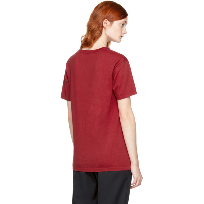 Bianca Chandon Red Arabic Logotype T-Shirt