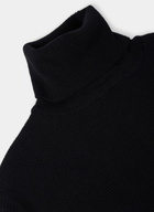 Aiezen Wool-Blend Fine-Knit Turtleneck Sweater