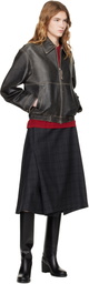 Dunst Black Drizzler Leather Jacket