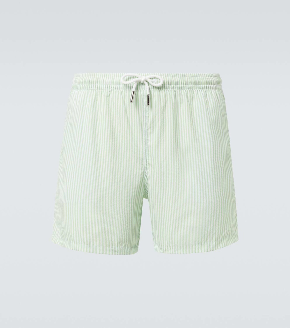 Thom Sweeney Striped swim trunks