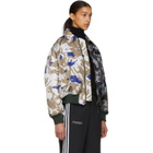 Gosha Rubchinskiy Multicolor Camo MA-1 Bomber Jacket